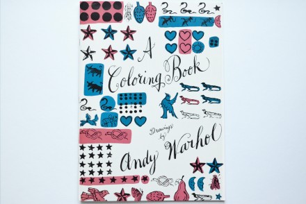 Andy Warhol coloring book