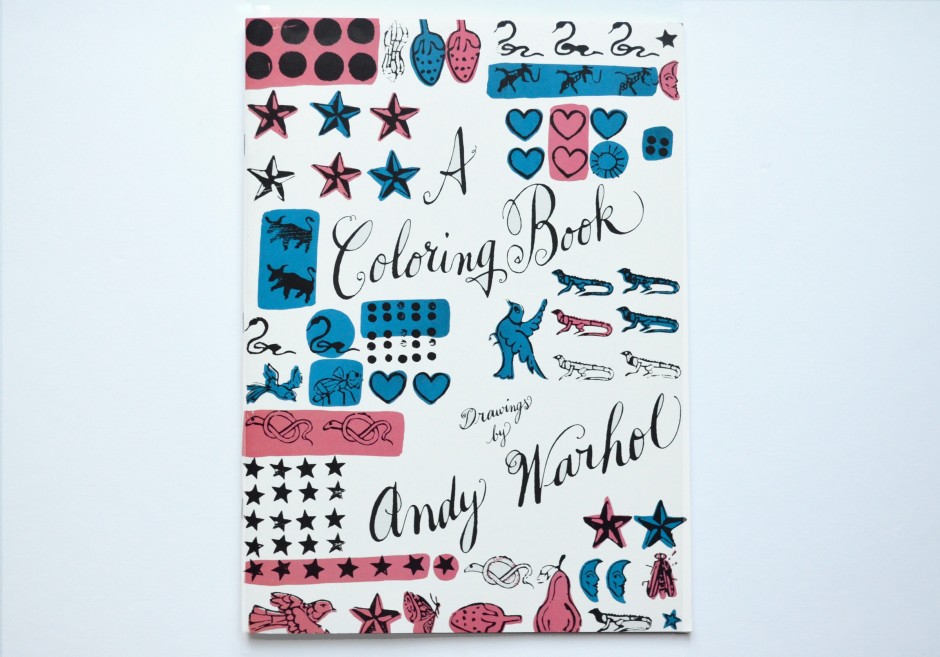Andy Warhol coloring book
