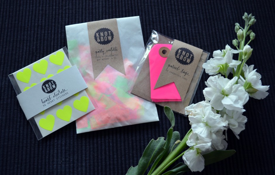 knot & bow paper goods