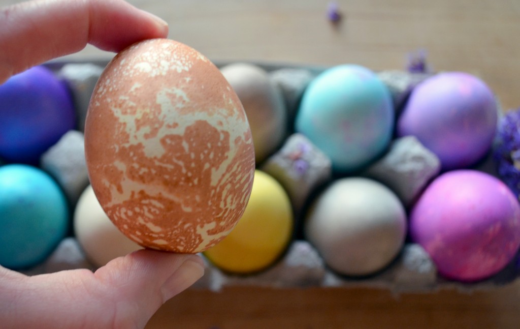 naturally dyed Easter eggs - Natural Egg Dye 5