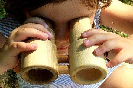 Little Miss workbench toy binoculars