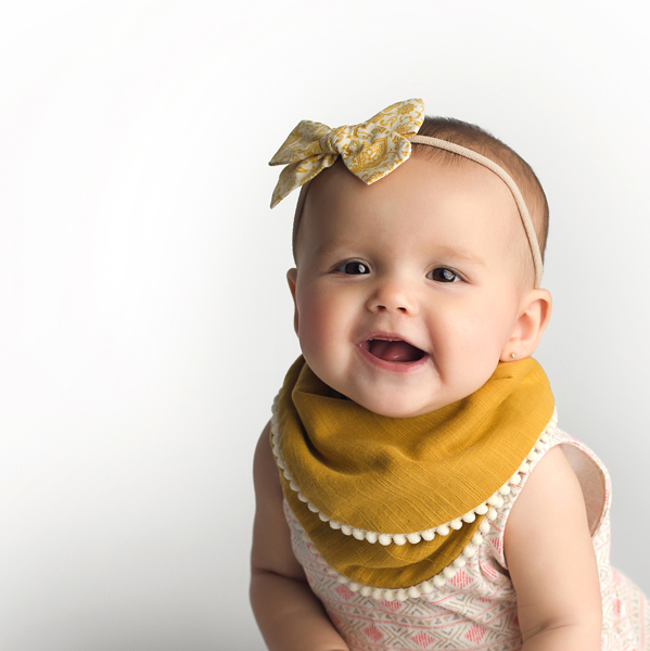 Kishu Baby organic dribble bibs