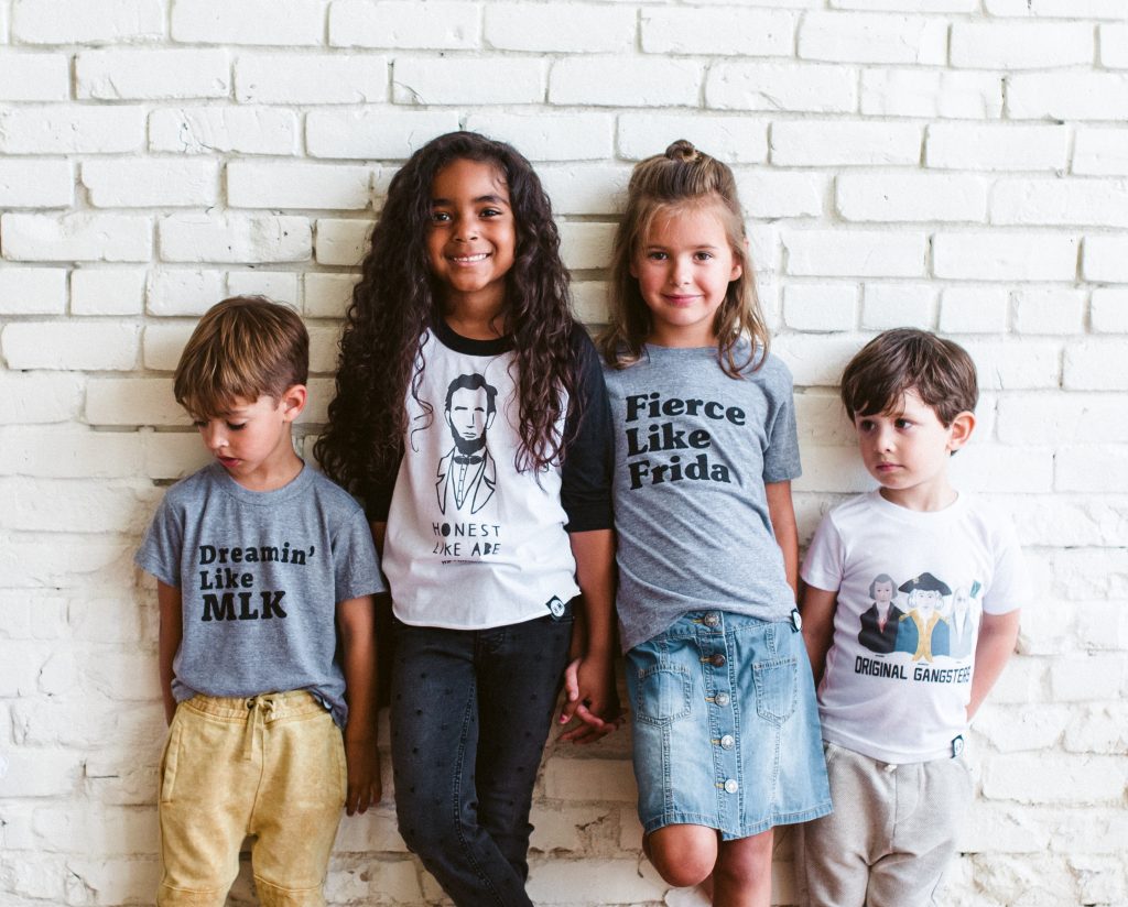 Wee Rascals historical tees