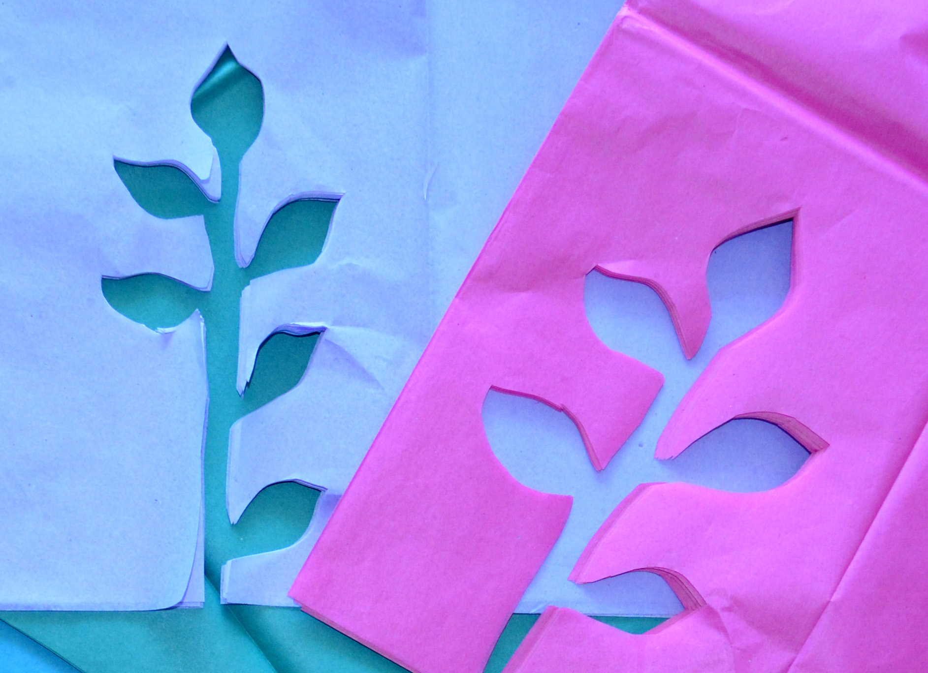 Paper Plants DIY KIDOLO