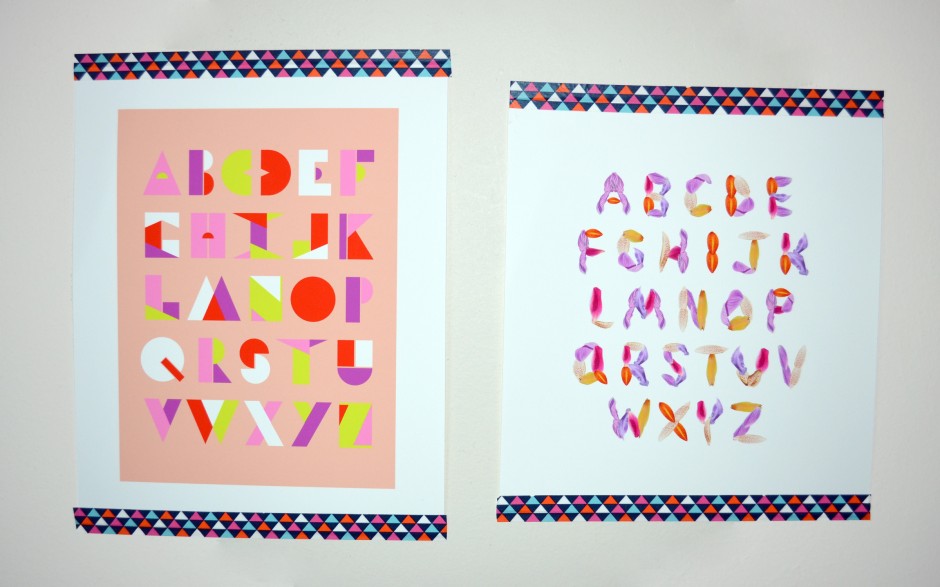 Aaryn West Alphabet Posters | KIDOLO