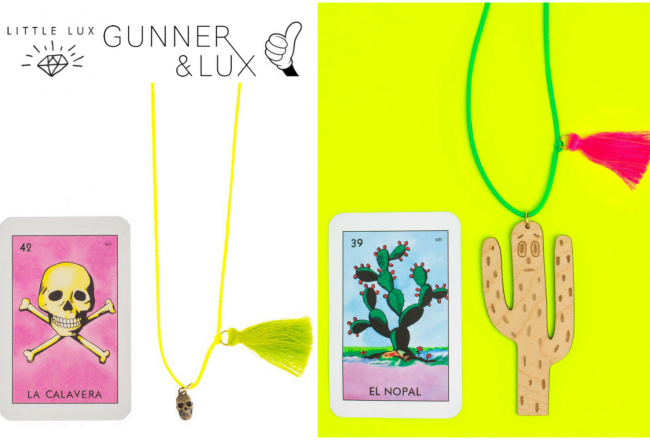 Gunner and Lux Little Lux dress up kids necklace